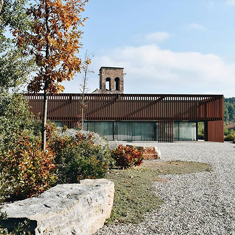 Rectoria de Godmar exterior día